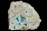 Sky Blue Hemimorphite - Mine, Arizona #118452-1